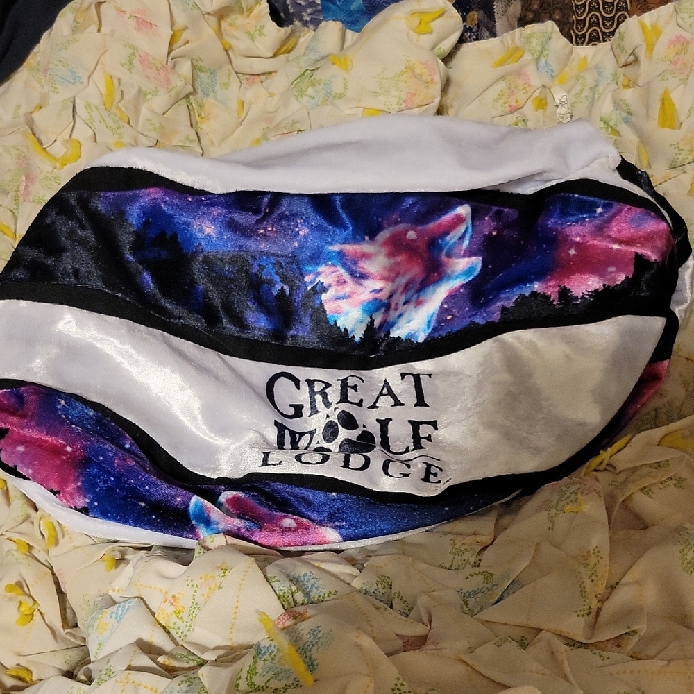 Great Wolf Lodge Galaxy Print Fabric "Container" Of Sorts
